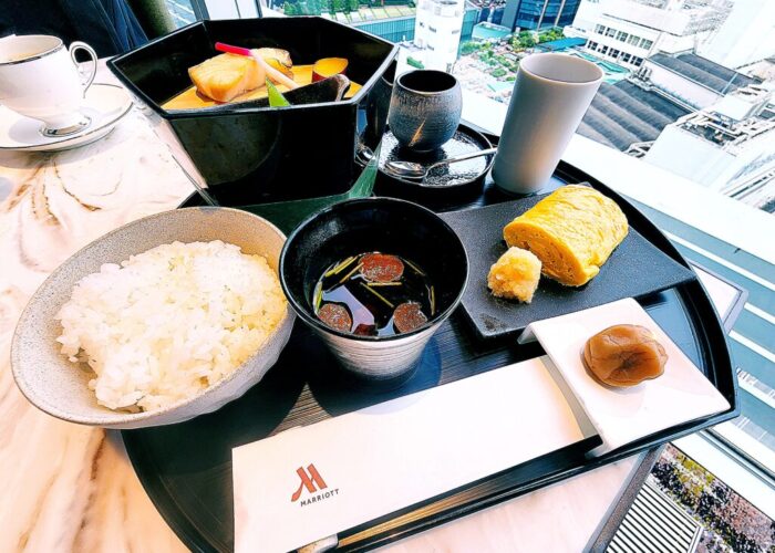 名古屋マリオットアソシアホテルのクラブラウンジ朝食