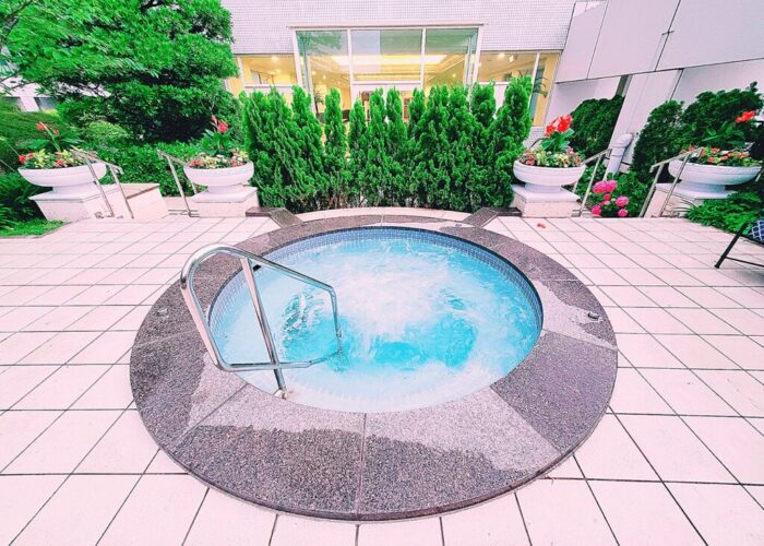 リッツカールトン大阪のプール