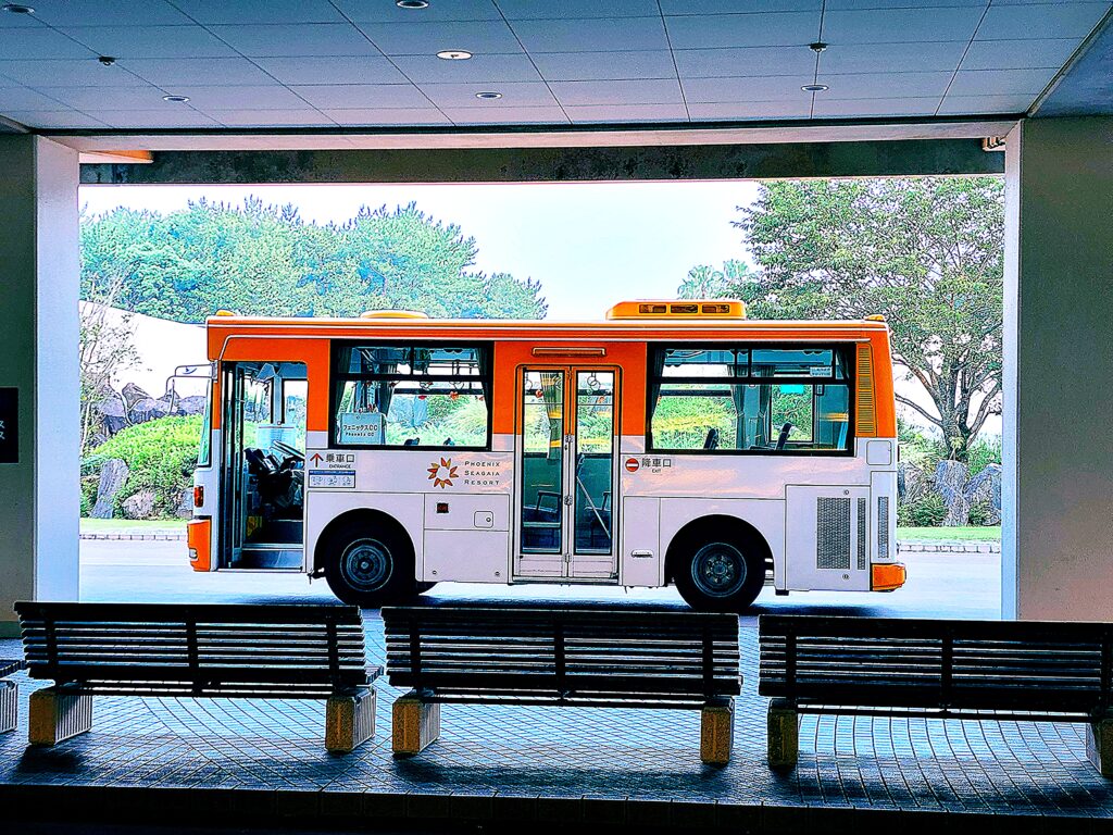 シェラトン・グランデ・オーシャンリゾートのシャトルバス